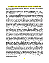 Những câu hỏi quan trọng Môn Cơ sở văn hóa Việt Nam | Đại học Gia Định
