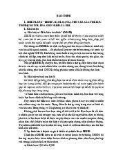 Bài 1 Chiến Lược Diễn Biến Hòa Bình và Bạo Loạn Lật Đổ Chống Phá Chủ Nghĩa Xã Hội | Môn Giáo dục quốc phòng - Đại học Bách Khoa Hà Nội