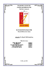 Phân tích Kế toán Trách nhiệm | Môn Kế toán quản trị - Đại học Bách Khoa Hà Nội