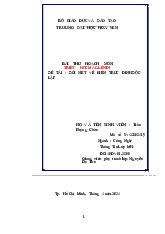Đôi nét về kiến trúc Dinh Độc Lập | Bài thu hoạch môn triết học Mác  Lê nin |Trường Đại học Hoa Sen