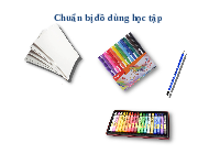 Giáo án điện tử Mĩ thuật 1 Chân trời sáng tạo : Nắng và mưa