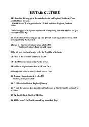 Trắc nghiệm Văn Hoá Anh | Trường Đại học Ngoại ngữ, Đại học Đà Nẵng