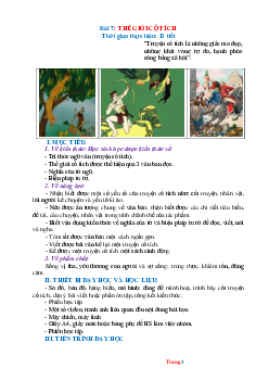 Giáo án môn Văn 6 Bài 7: Thế giới cổ tích sách Kết nối tri thức