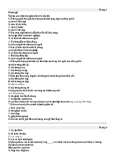 Trắc nghiệm ôn tập - Môn Thị trường và các định chế tài chính - Đại Học Kinh Tế - Đại học Đà Nẵng