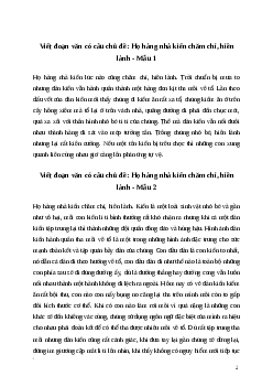 Văn mẫu Viết đoạn văn có câu chủ đề: Họ hàng nhà kiến chăm chỉ, hiền lành | Kết nối tri thức