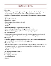 Tóm tắt các ngành luật chính Việt Nam | Môn Pháp luật đại cương - Đại học Sư phạm Hà Nội 2