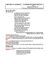 Đề thi thử tốt nghiệp 2025 môn ngữ văn THPT Kiến An Hải Phòng có lời giải