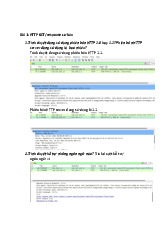 TH Mạng máy tính lab 2. Môn Nhập môn mạng máy tính | Đại học Trường Đại học Công nghệ thông tin, Đại học Quốc gia Thành phố Hồ Chí Minh.