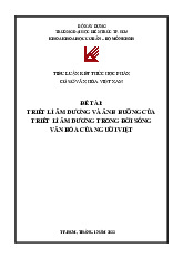 Tiểu luận KTHP: Triết lý Âm Dương và ảnh hưởng trong VH Việt Nam