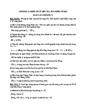 KINH TẾ VĨ MÔ CỦA NỀN KINH TẾ MỞ BÀI TẬP CHƯƠNG 8 - Môn Kinh tế vĩ mô - Đại Học Kinh Tế - Đại học Đà Nẵng