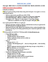 Tài liệu Môn Triết học Mác - Lênin | Đại học Kinh Tế Quốc Dân