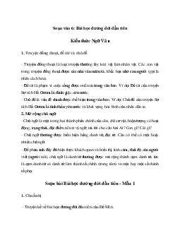 Soạn bài Bài học đường đời đầu tiên - Cánh Diều 6