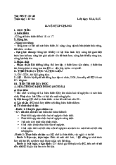 tuần 1314 tiết 3940_luyện tập chung