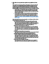 Khái niệm và Phân loại Phương pháp Thực nghiệm Khoa học