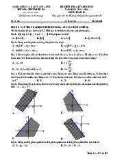 Đề giữa học kỳ 1 Toán 10 năm 2024 – 2025 trường THPT Minh Hà – Hà Nội