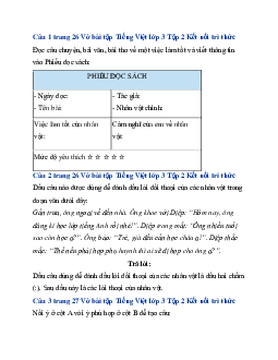 Giải VBT Tiếng Việt lớp 3 Bài 12: Tay trái và tay phải | Kết nối tri thức