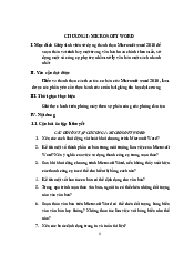 Bài tập thực hành Word - werwerwer  | Đại học Sư phạm Hà Nội