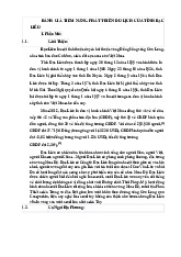 Đánh giá Tiềm Năng Phát Triển Du Lịch Tỉnh Bạc Liêu | Môn Du lịch và cuộc sống - Trường Cao đẳng Du lịch Sài Gòn