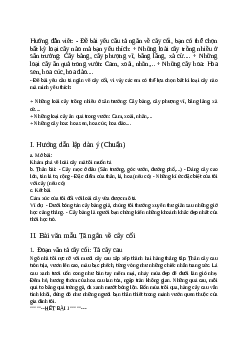 TOP 15 Mẫu bài văn tả cây cối hay, ngắn gọn nhất | Tập làm văn lớp 4