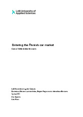 Nghiên cứu Thị trường Xe Điện Vinfast tại Phần Lan | Môn Nghiên cứu thị trường - Đại học Gia Định