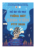 Hồ sơ mời tài trợ Tiếng hát sinh viên PTi T 2020 | Học Viện Phụ Nữ Việt Nam