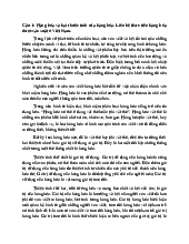 Câu 1 kinh te chinh tri