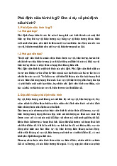 Phủ định siêu hình là gì? Cho ví dụ về phủ định siêu hình?