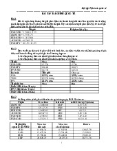 Ngân hàng bài tập tài chính quốc tế | Trường Đại học Văn Lang