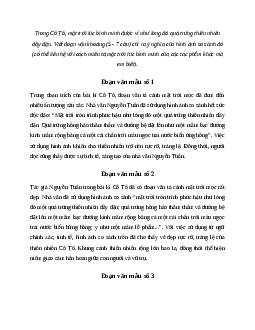 Văn mẫu lớp 6: Ý nghĩa của hình ảnh so sánh mặt trời lúc bình minh trong bài Cô Tô | Kết nối tri thức
