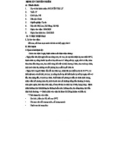 Bệnh án Thủy đậu - Nữ 37 tuổi: Triệu chứng và chẩn đoán