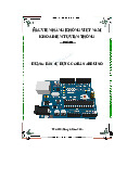 Hướng dẫn sử dụng cơ bản Arduino - Hàng không dân dụng | Học viện Hàng Không Việt Nam