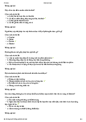 Trắc nghiệm Tin học đại cương | Trường Đại học Mở Hà Nội