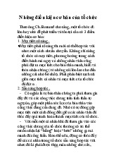 Những điều kiện cơ bản của tổ chức - Môn quản trị học - Đại Học Kinh Tế - Đại học Đà Nẵng