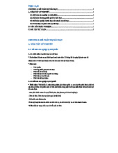 Chương 5 KTT2 - Kế toán Nợ Dài Hạn và Bài Tập Kế Toán Tài Chính 2