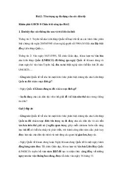 GDCD 8 Bài 2: Tôn trọng sự đa dạng của các dân tộc - Chân trời sáng tạo