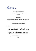 Hệ thống thông tin quản lý DOLL EYES - Tài liệu tham khảo | Đại học Hoa Sen