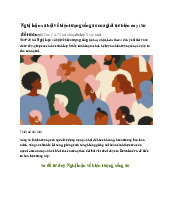 Nghị luận xã hội về hiện tượng sống ảo của giới trẻ hiện nay - Ngữ văn 12