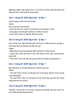 Soạn bài Cuộc gặp gỡ tình cờ | Ngữ văn 12 Chân trời sáng tạo (Tập 1)