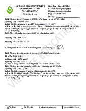 Một số bài toán về hình học nhé
