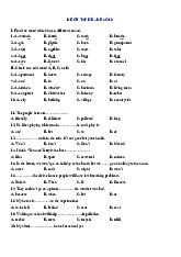 Đề ôn tập hè lớp 6 lên lớp 7 môn Tiếng Anh - Đề số 10