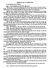Ôn Tập Triết Học Mác-Lênin: Trả Lời 30 Câu Hỏi Cơ Bản |  Triết học Mác-Lênin | Đại học Hàng hải Việt Nam