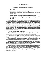 Tài Liệu Học Tập: Thiết Kế Nghiên Cứu Trong Y Học môn Bào chế | Trường Đại Học Y Dược Thái Bình