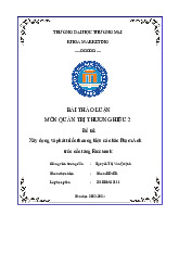 Xây dựng và phát triển thương hiệu cá nhân Phạm Ánh  trên nền tảng Facebook | Bài thảo luận quản trị thương hiệu