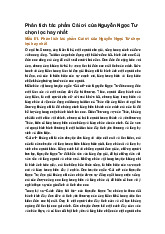 Phân tích tác phẩm Cải ơi của Nguyễn Ngọc Tư chọn lọc hay nhất