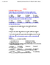 Bài luyện tập so sánh với tính từ và trạng từ - đề số 5 môn English Studies| Trường Đại học Thăng Long