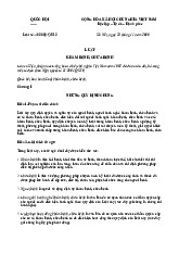 Luật khám bệnh chữa bệnh, quyền và nghĩa vụ của người bệnh | Trường Đại học Y Dược , Đại học Quốc gia Hà Nội