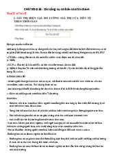 Chương 14- các công cụ cơ bản của tài chính | Đại học kinh tế thành phố Hồ Chí Minh