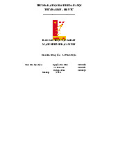 Báo cáo Thực Tập Cơ Bản về Mạch Khuếch Đại Âm Tần | Thực tập cơ bản | Trường Đại học Bách Khoa Hà Nội