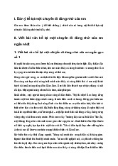 Top 16 Viết bài văn kể lại một chuyến đi đáng nhớ của em ngắn gọn lớp 6