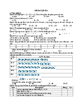 ĐỀ ÔN TẬP SỐ 1 | Toán 6